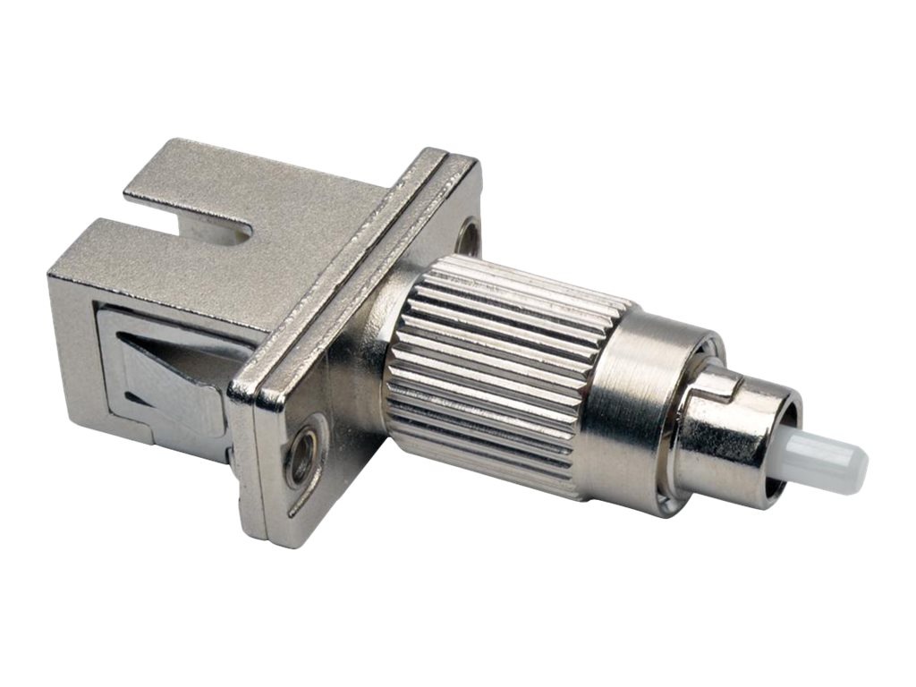 Eaton Tripp Lite Series Optical Fiber Cable Tester Adapter FC/SC 50/125 M/F - network adapter - silver