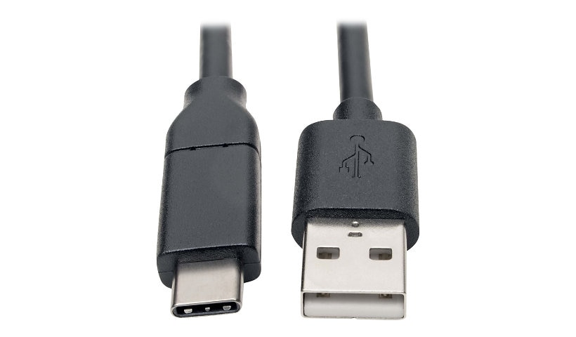 Eaton Tripp Lite Series USB-A to USB-C Cable, USB 2.0, 3A Rating, USB-IF Certified, (M/M), 13 ft. (3,96 m) - USB-C cable