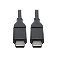 Eaton Tripp Lite Series USB-C Cable (M/M) - USB 2.0, 5A (100W) Rated, 3 ft. (0.91 m) - USB cable - 24 pin USB-C to 24