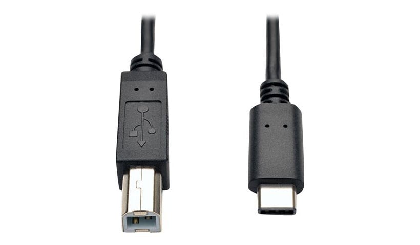 Eaton Tripp Lite Series USB-C to USB-B Cable - USB 2.0, (M/M), 6 ft. (1.83 m) - USB-C cable - 24 pin USB-C to USB Type B