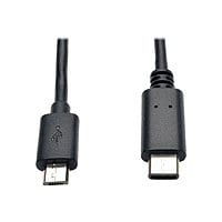 Eaton Tripp Lite Series USB Micro-B to USB-C Cable - USB 2.0, (M/M), 6 ft.