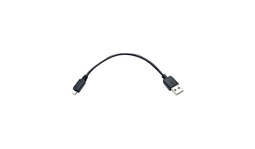 Tripp Lite USB 2.0 OTG Cable 2-in-1 Connector A + Micro USB B to Micro-B 7"