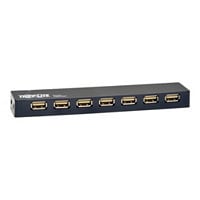 Tripp Lite 7-Port USB 2.0 Mobile Hi-Speed Hub Notebook Laptop Bus Power AC - concentrateur (hub) - 7 ports