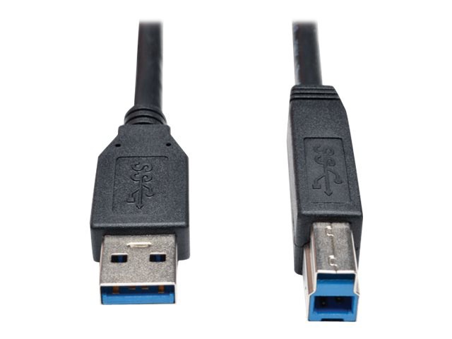 Eaton Tripp Lite Series USB 3.2 Gen 1 SuperSpeed Device Cable (A to B M/M)
