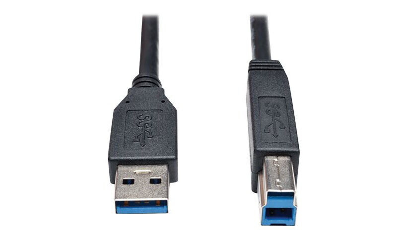 Tripp Lite 3ft USB 3.0 SuperSpeed Cable USB Type-A to USB Type-B M/M Black