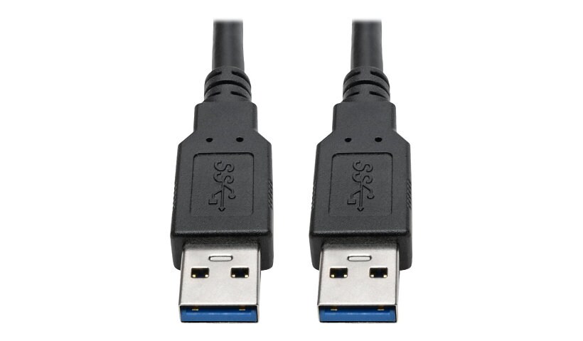 Tripp Lite USB 3.0 SuperSpeed A/A Cable for U325 Keystone Mount Couplers 3'