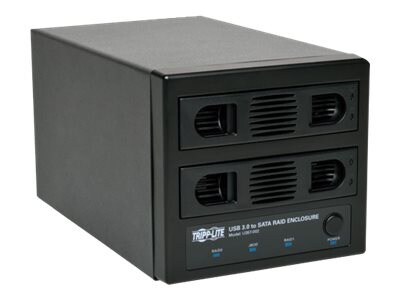 Tripp Lite USB 3.0 Dual Bay External RAID Enclosure 2,5" / 3,5" SATA Drive