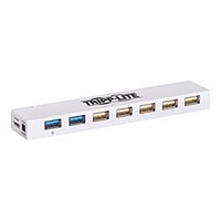 Tripp Lite 7-Port USB 3.0 / USB 2.0 Combo Hub - USB Charging, 2 USB 3.0 & 5 USB 2.0 Ports - concentrateur (hub) - 7 ports