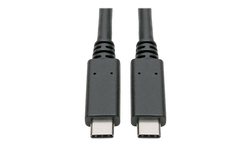 Tripp Lite USB C Cable USB 3.1 Gen 1 5A USB Type C M/M Fast Charging 3ft