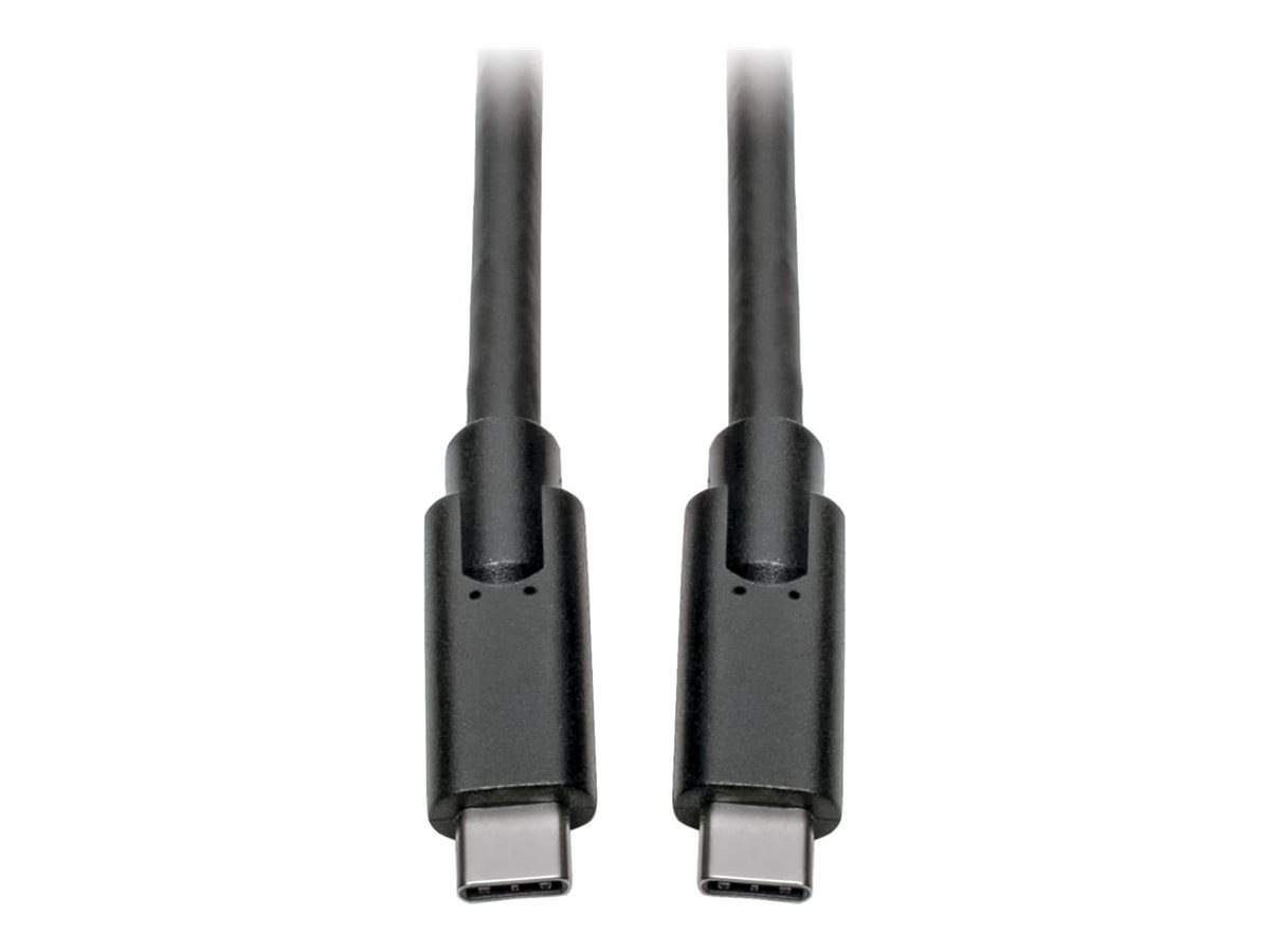Eaton Tripp Lite Series USB-C Cable (M/M) - USB 3.2, Gen 1 (5 Gbps), Thunderbolt 3 Compatible, 10 ft. (3.05 m) - USB-C