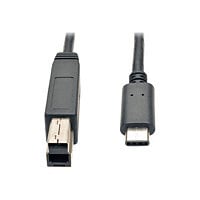 Tripp Lite 3ft USB 3.1 Gen 2 USB-C to USB-B Cable 10 Gbps M/M Fast Charging