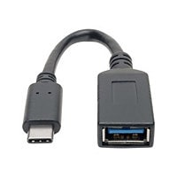 Tripp Lite USB C to USB-A Cable 3.1 5 Gbps USB-IF Cert USB Type C M/F 6in