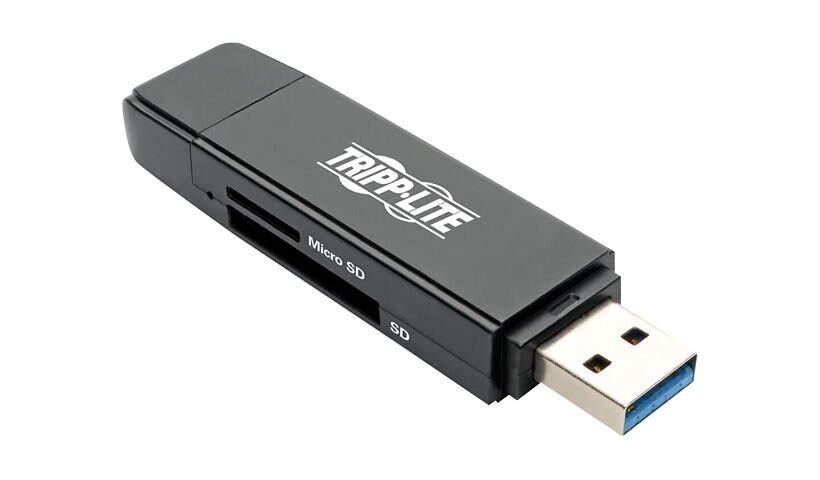 Tripp Lite USB C Memory Card Reader Adapter 2 in 1 USBA / USBC USB Type C