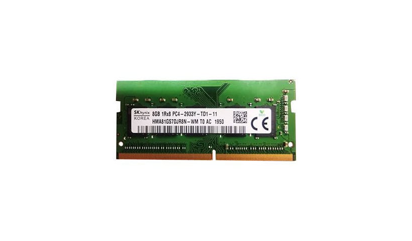 HPE - DDR4 - module - 8 GB - SO-DIMM 260-pin - 2933 MHz / PC4-23400 - unbuf