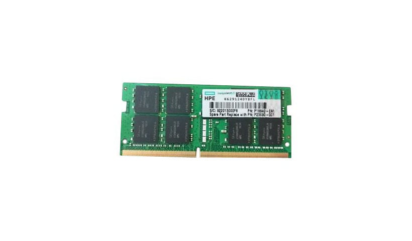 HPE - DDR4 - module - 32 GB - SO-DIMM 260-pin - 2933 MHz / PC4-23400 - unbuffered