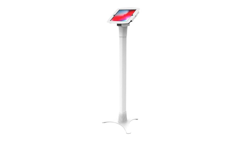 Compulocks Space Adjustable iPad Enclosure Floor Stand - kiosk - Anti-Theft