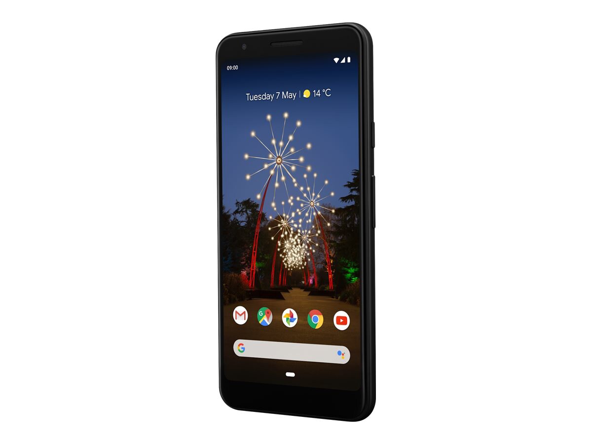 Google Pixel 3a - just black - 4G - 64 GB - CDMA / GSM - smartphone