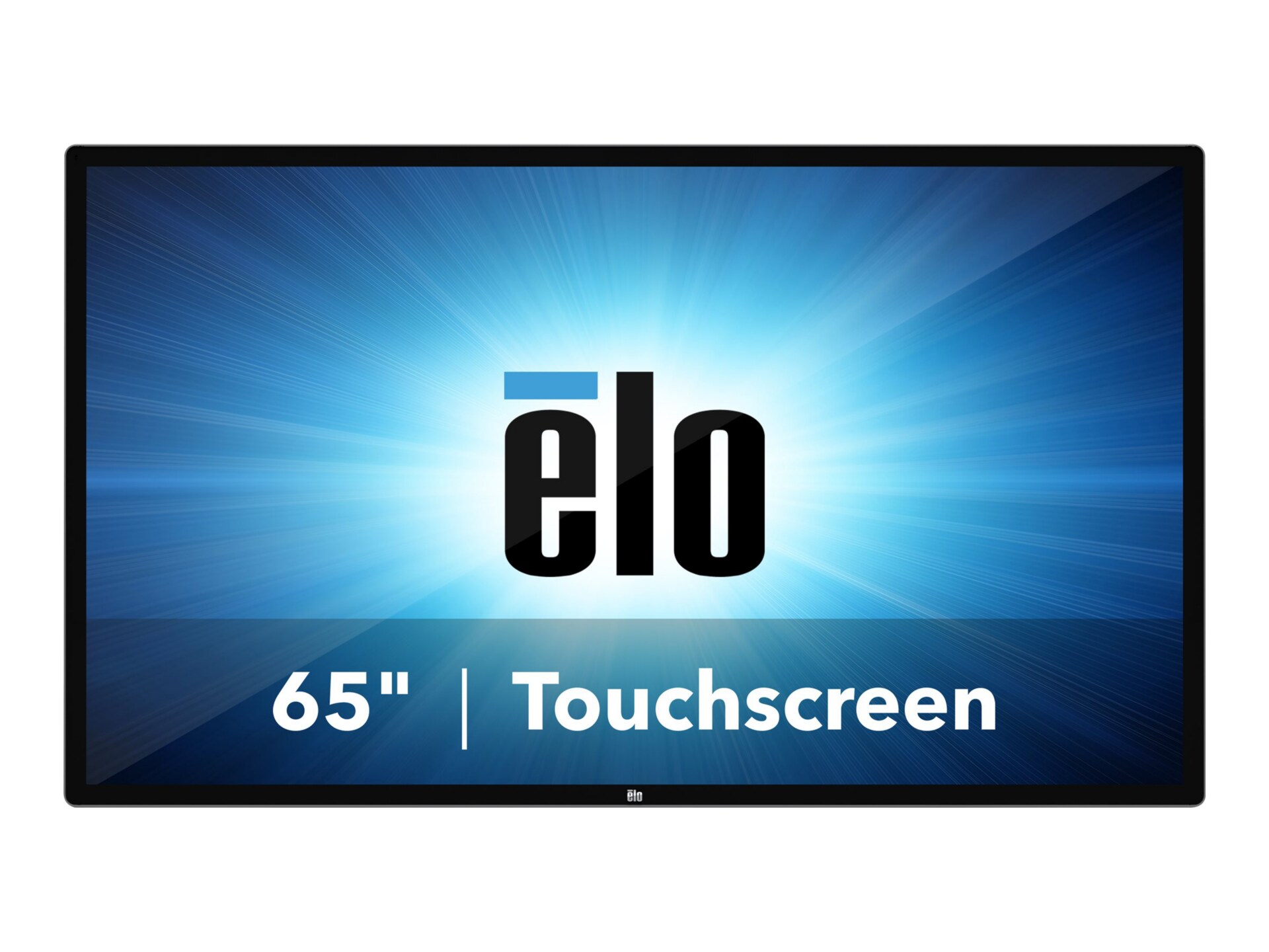 Écran Elo interactif à affichage numérique 6553L catégorie 65 po (64,53 po consultable) L