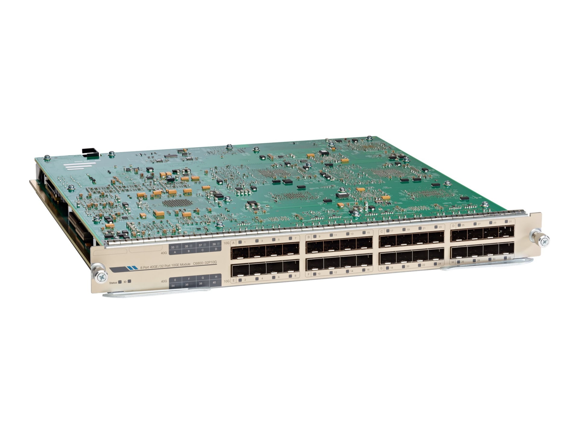 Cisco Catalyst 6800 Series 10 Gigabit Ethernet Fiber Module with dual DFC4XL - expansion module - 10 Gigabit SFP+ / SFP