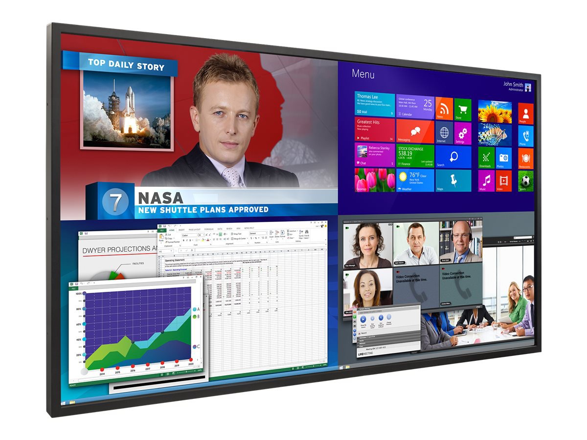 Planar EP5024K EP-Series - 50" LED-backlit LCD display - 4K - TAA Compliant