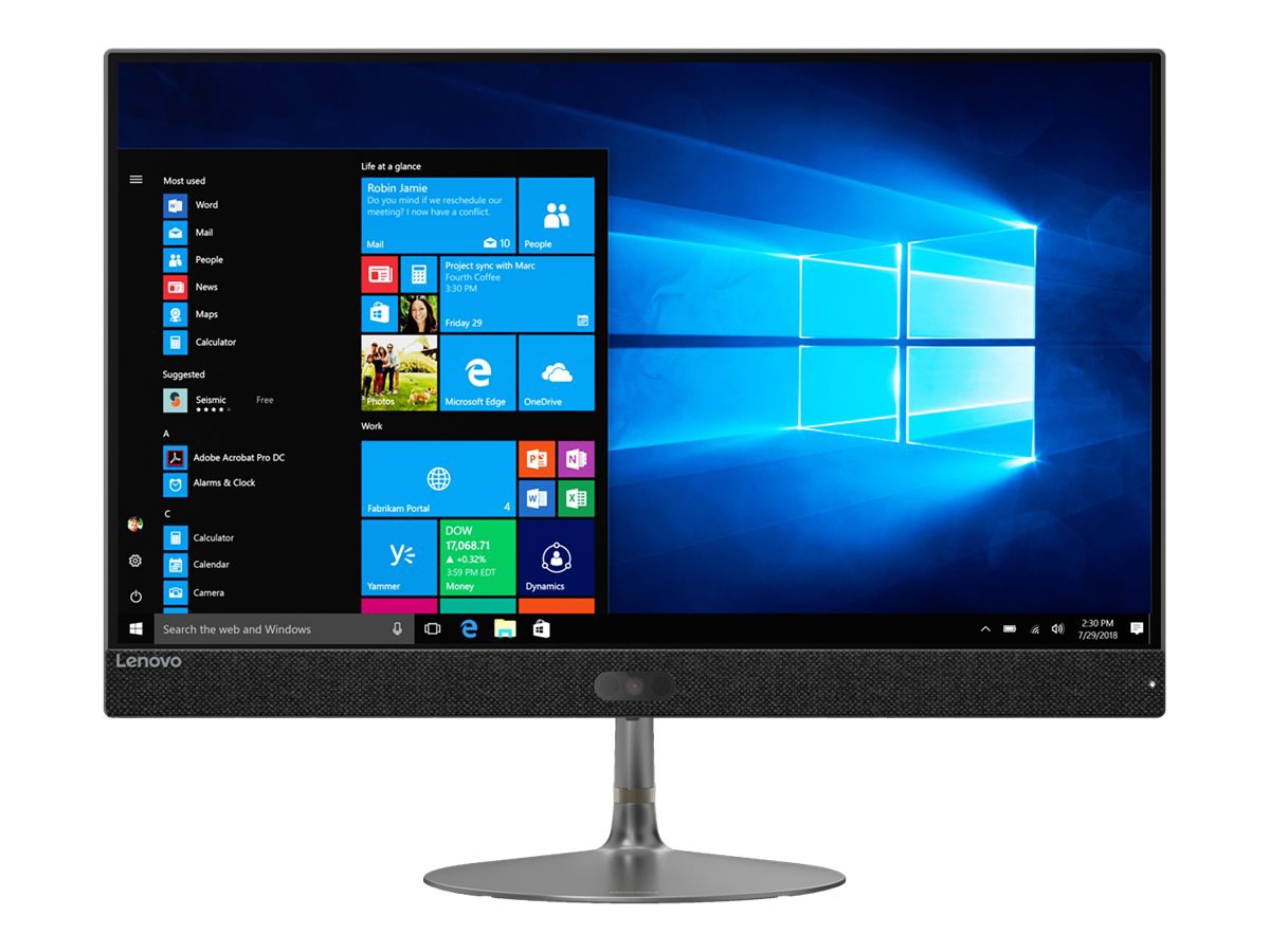Lenovo IdeaCentre 730S-24IKB - all-in-one - Core i7 8550U 1.8 GHz - 16 GB -