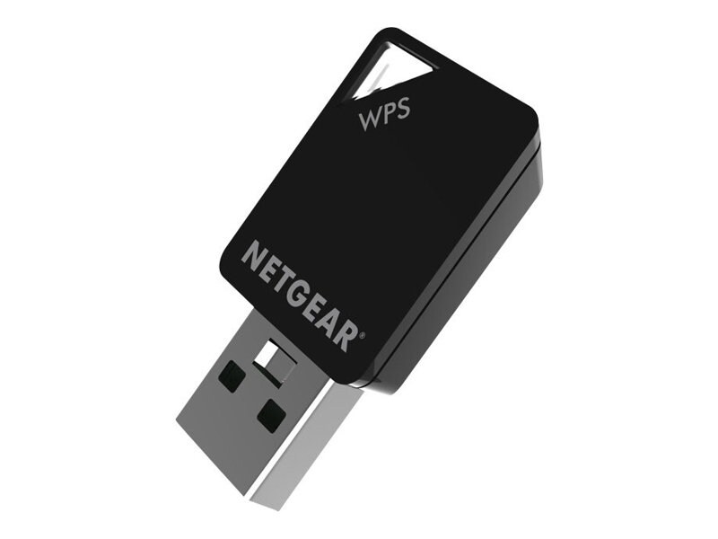 Netgear AC600 IEEE 802.11ac Wi-Fi Adapter for Desktop Computer/Notebook