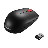 Lenovo Essential Compact - mouse - 2.4 GHz - black