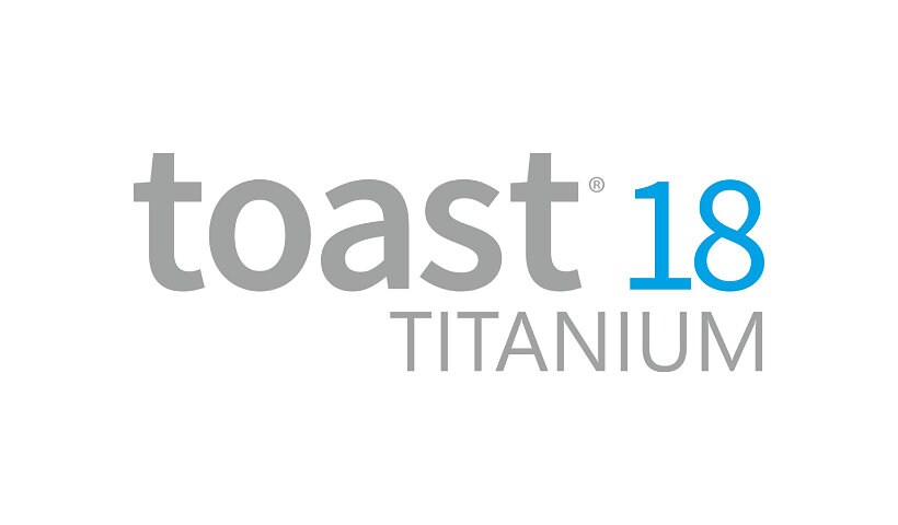 Roxio Toast Titanium (v. 18) - license - 1 user