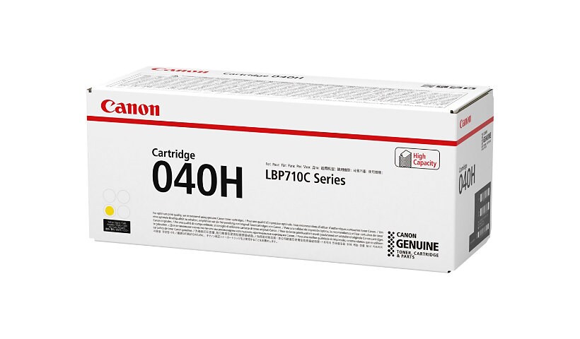 Canon 040 H - High Capacity - yellow - original - toner cartridge