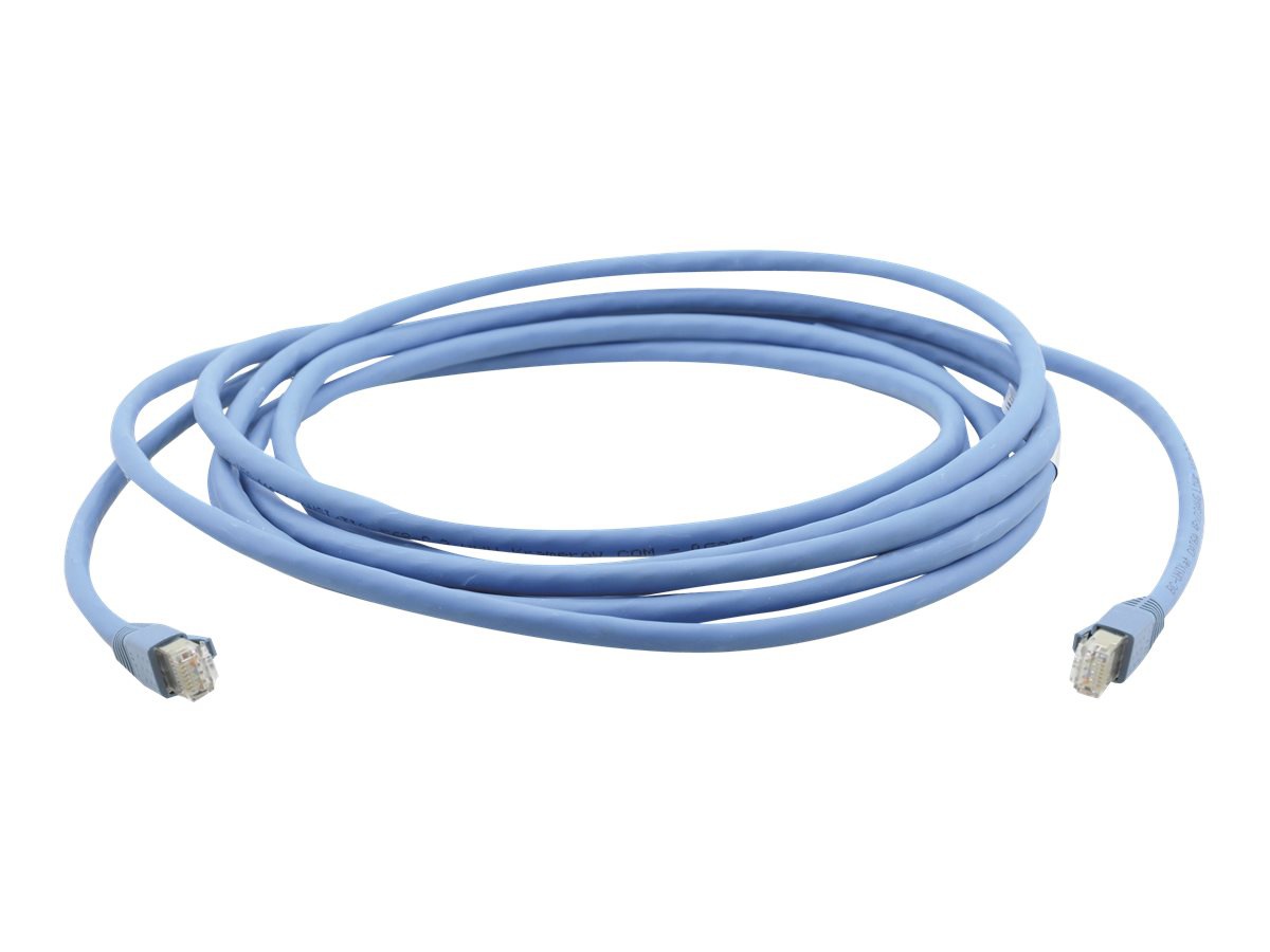 Kramer C-UNIKAT Series C-UNIKat-3 - network cable - 91.4 cm - blue, RAL 501