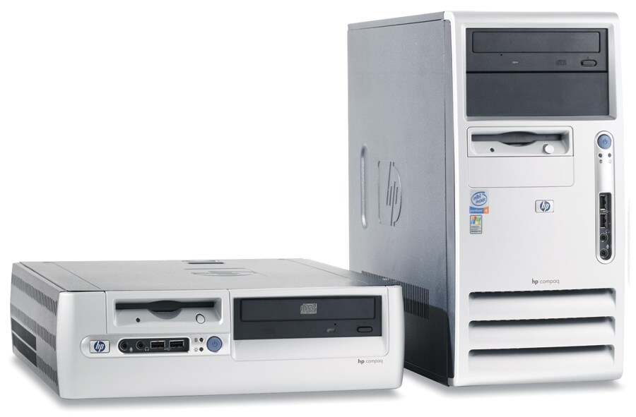HP Compaq dc5000 Series small form factor desktop computer
