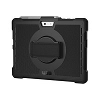 UAG Case for Microsoft Surface Go 3/Go 2/Go [10.5-inch] w/ Handstrap - Outback Black - coque de protection pour tablette