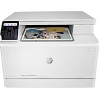 HP LaserJet Pro M182nw Laser Multifunction Printer-Color-Copier/Scanner-17 ppm Mono/17 ppm Color Print-600x600 dpi