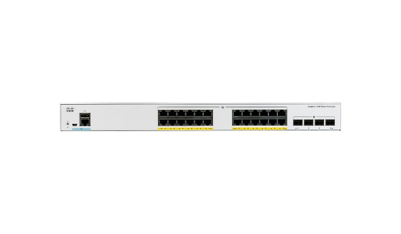 Cisco Catalyst 1000-24P-4X-L - switch - 24 ports - managed - rack-mountable