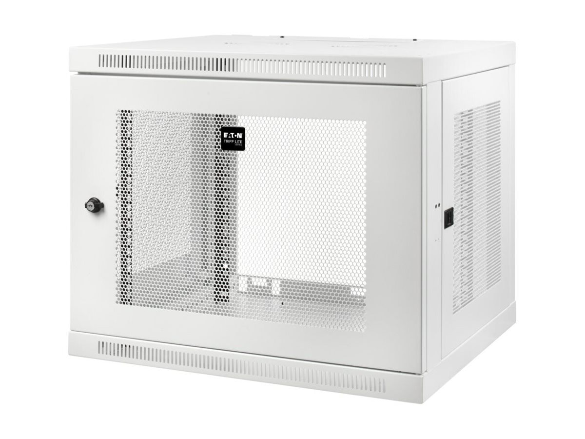 Thumbnail 2 of 11 for Eaton Tripp Lite Series SmartRack 9U Low-Profile Switch-Depth-Plus Wall-Mount Mini Rack Enclosure, White