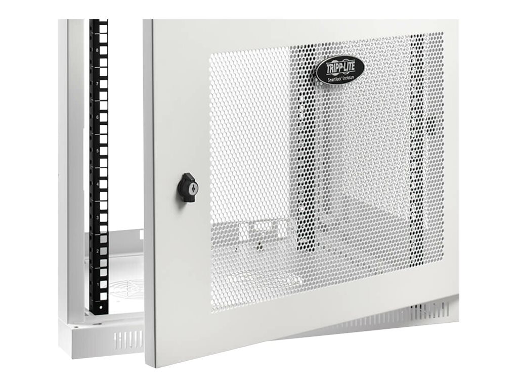 Thumbnail 4 of 11 for Eaton Tripp Lite Series SmartRack 9U Low-Profile Switch-Depth-Plus Wall-Mount Mini Rack Enclosure, White