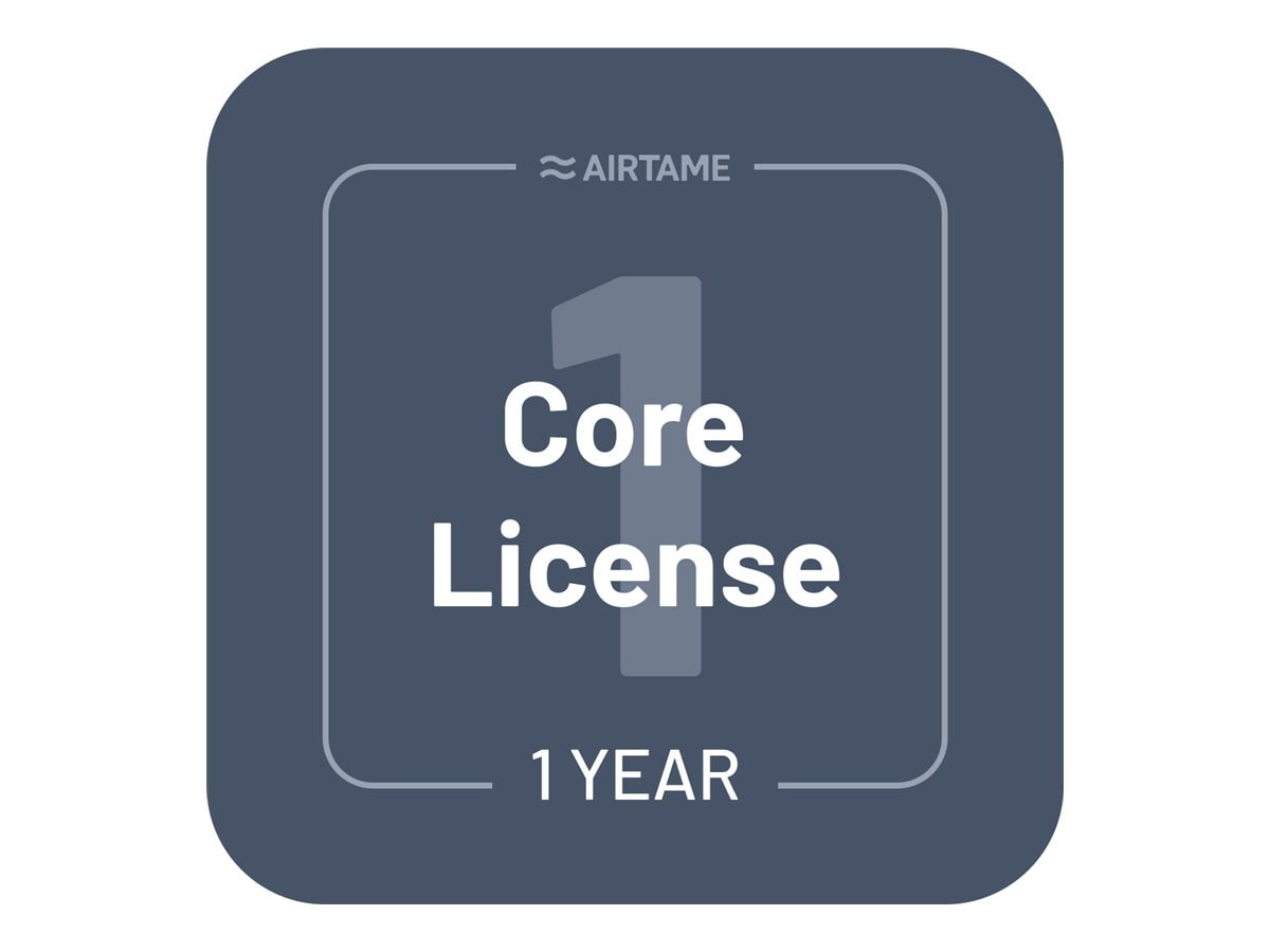 Airtame Core - subscription (renewal) (1 year) - 1 device