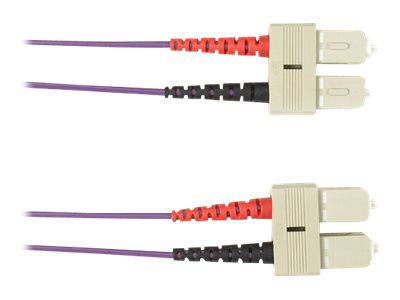 Black Box patch cable - 3 m - violet