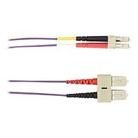 Black Box patch cable - 3 m - violet