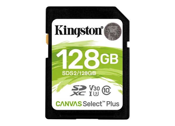 KINGSTON MOQ25 128GB SDHC CANVAS SEL