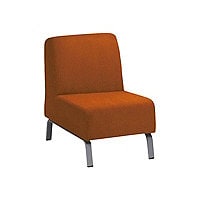 Spectrum MOTIV - chair - steel, foam, plywood, recycled polyester - gray