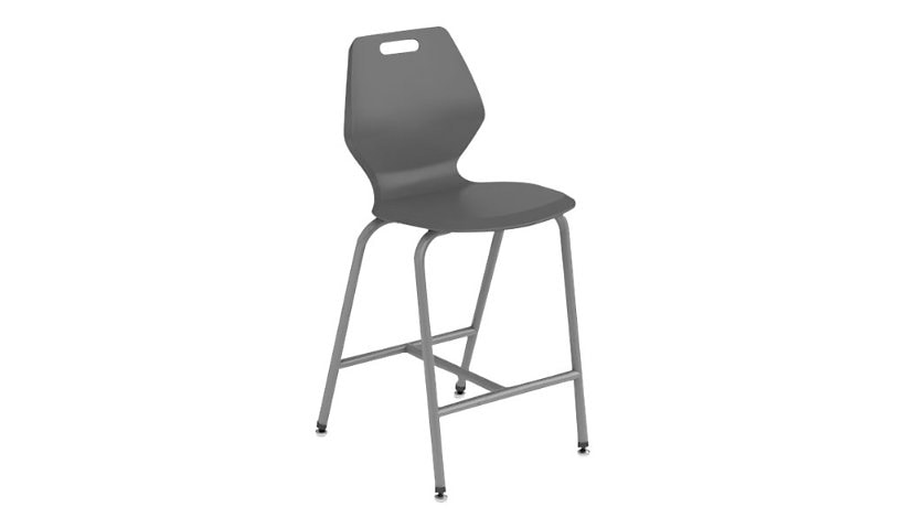 Spectrum READY - chair - 17 gauge steel, injected polypropylene - blue