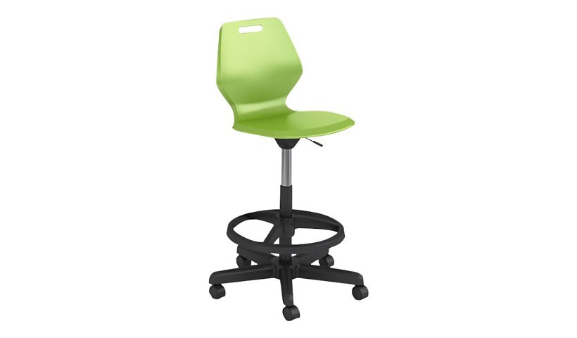 Spectrum 24" Lab Stool - Green