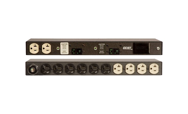 Geist Basic Standard XPR120-103D20TL5 - power distribution unit - 2.8 kW -  TAA Compliant - 11011VH - Power Strips & Surge Protectors