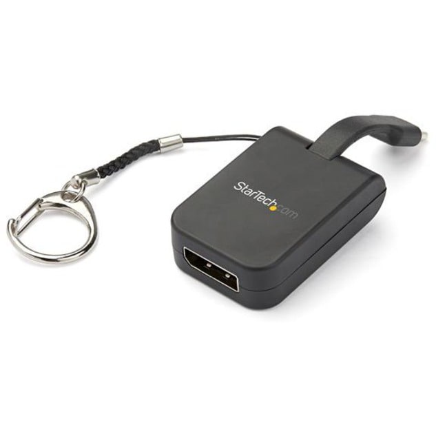 StarTech.com Compact USB C to DisplayPort 1.4 Adapter - 8K 60Hz DSC/4K USB