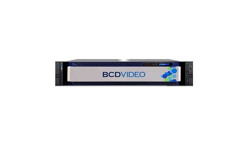 BCDVideo Professional 2U 14-Bay Xeon Silver 4210 16GB Rackmount Video Recording Server