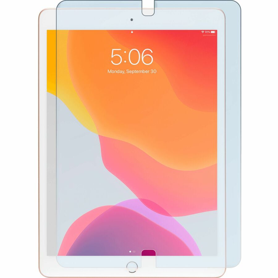 Targus Tempered Glass Screen Protector for iPad&reg; (8th and 7th gen.) 10.2-inch Transparent, Clear