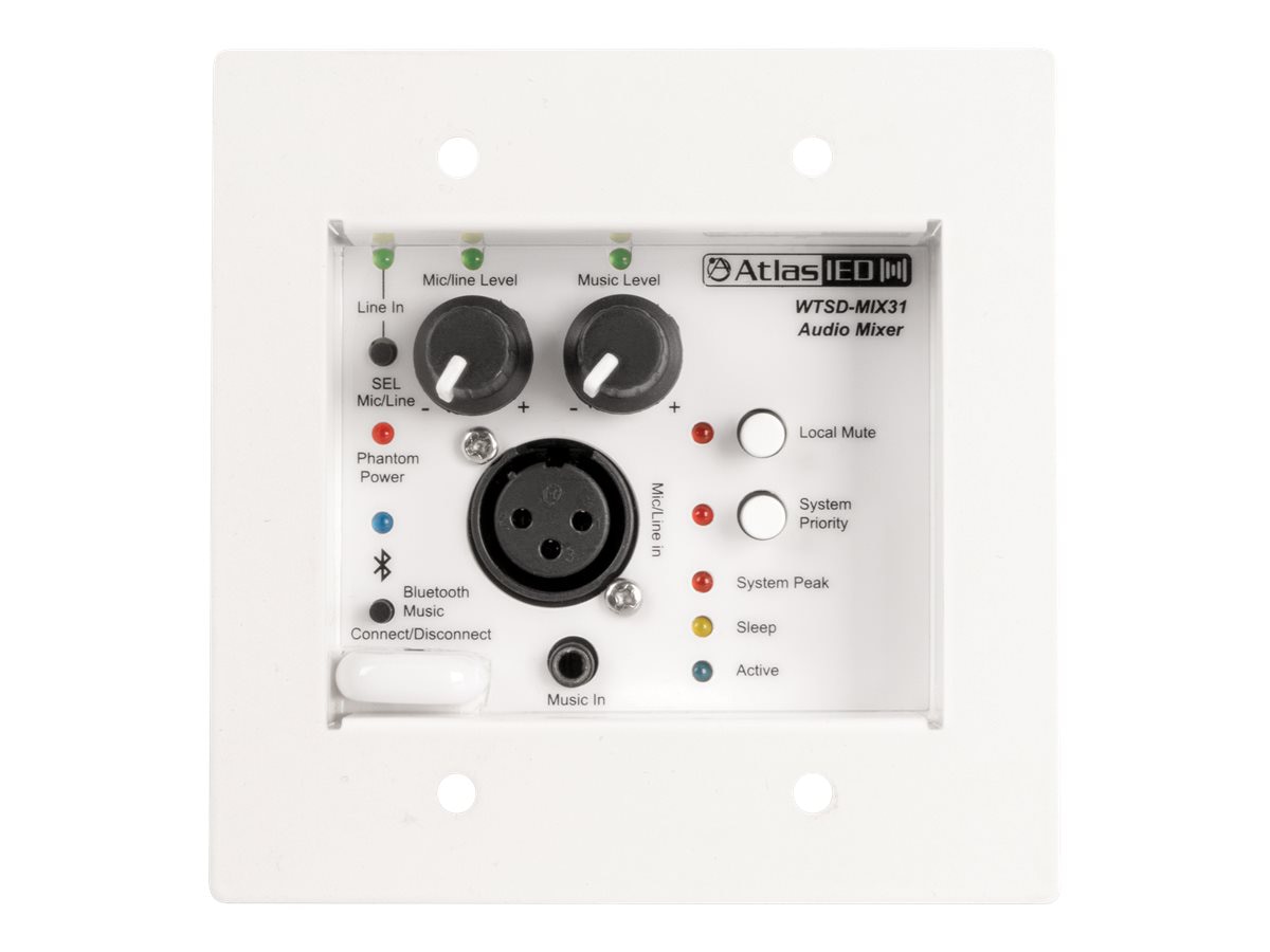 AtlasIED WTSD-MIX31K analog mixer - 2-channel