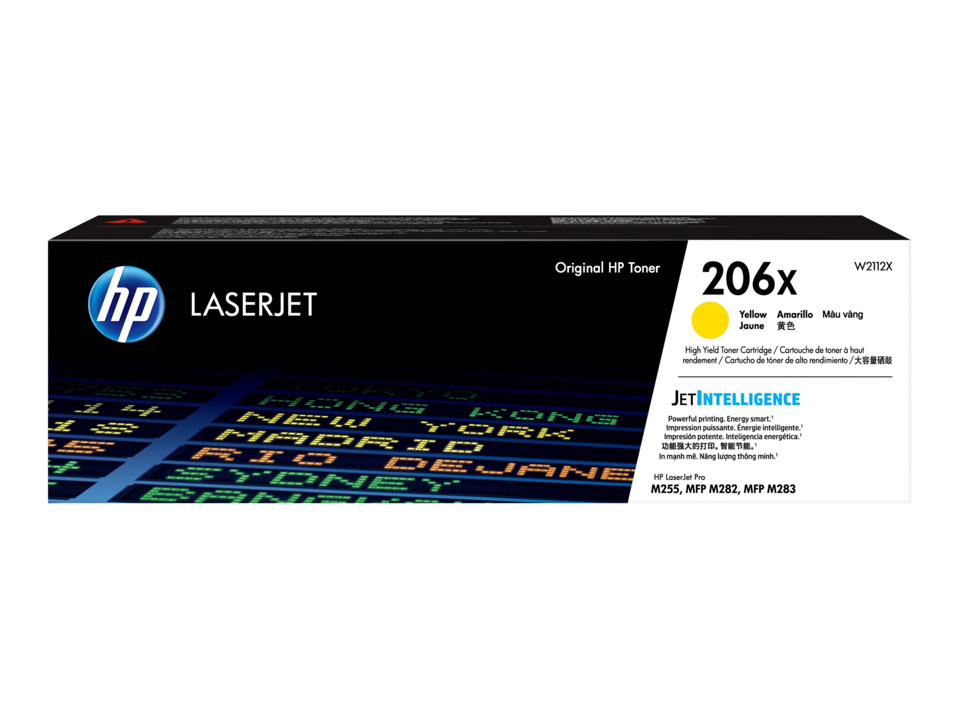 Thumbnail 2 of 19 for HP 206X Original High Yield Laser Toner Cartridge - Yellow - 1 Each