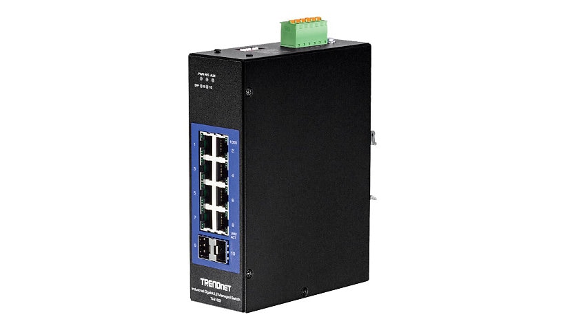 TRENDnet TI-G102i - Industrial - switch - 10 ports - managed - TAA Compliant